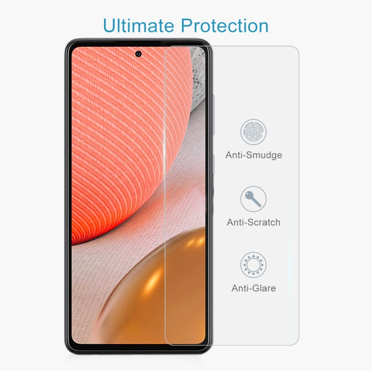 For Samsung Galaxy A72 5G / 4G 50 PCS 0.26mm 9H 2.5D Tempered Glass Film - Galaxy Tempered Glass by buy2fix | Online Shopping UK | buy2fix