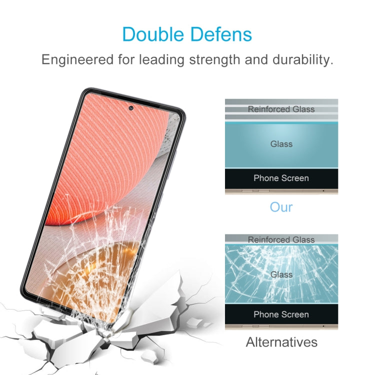 For Samsung Galaxy A72 5G / 4G 50 PCS 0.26mm 9H 2.5D Tempered Glass Film - Galaxy Tempered Glass by buy2fix | Online Shopping UK | buy2fix