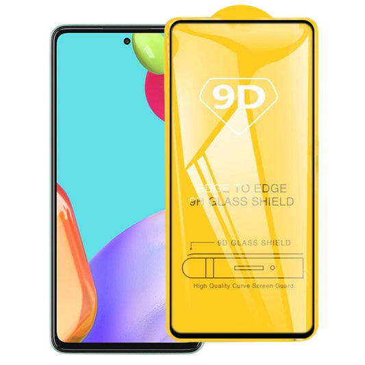 For Samsung Galaxy A52  5G/ 4G 9D Full Glue Full Screen Tempered Glass Film - Galaxy Tempered Glass by buy2fix | Online Shopping UK | buy2fix