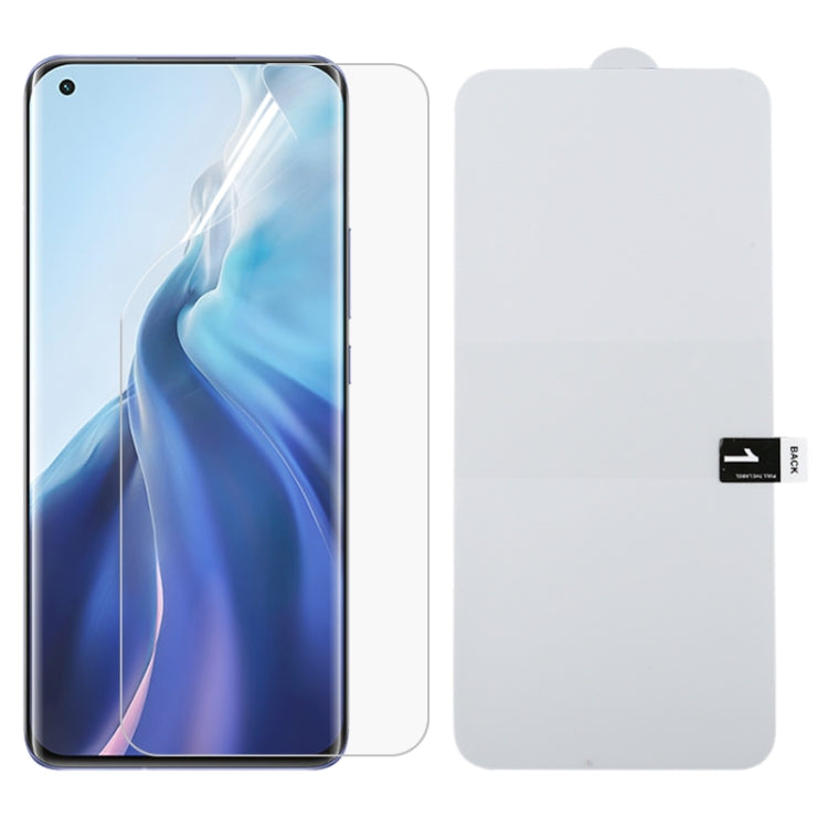 For Xiaomi Mi 11 / Pro / Ultra Full Screen Protector Explosion-proof Front Hydrogel Film - For Xiaomi by buy2fix | Online Shopping UK | buy2fix