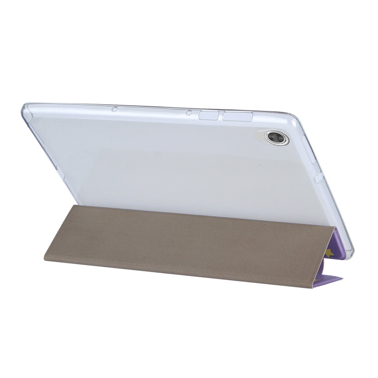 For Lenovo Tab M10 HD Gen 2 (TB-X306F) Coloured Drawing Pattern Horizontal Flip Leather Case with Three-folding Holder(Rainbow Horse) - Lenovo by buy2fix | Online Shopping UK | buy2fix