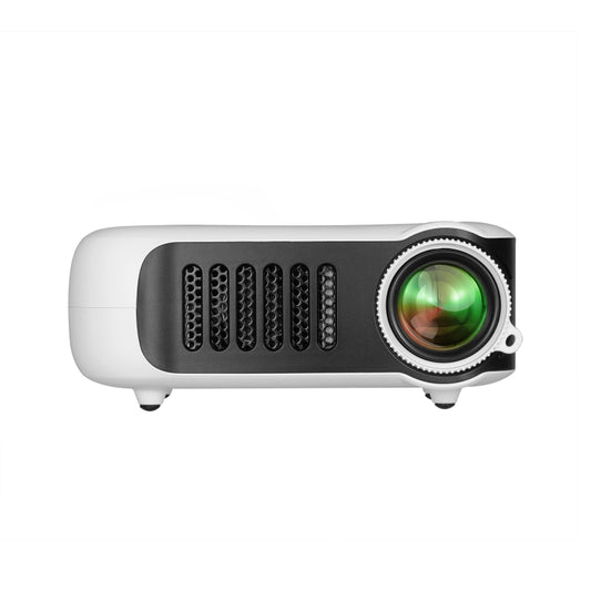 TRANSJEE A2000 320x240P 1000 ANSI Lumens Mini Home Theater HD Digital Projector, Plug Type: UK Plug(White) - Mini Projector by buy2fix | Online Shopping UK | buy2fix