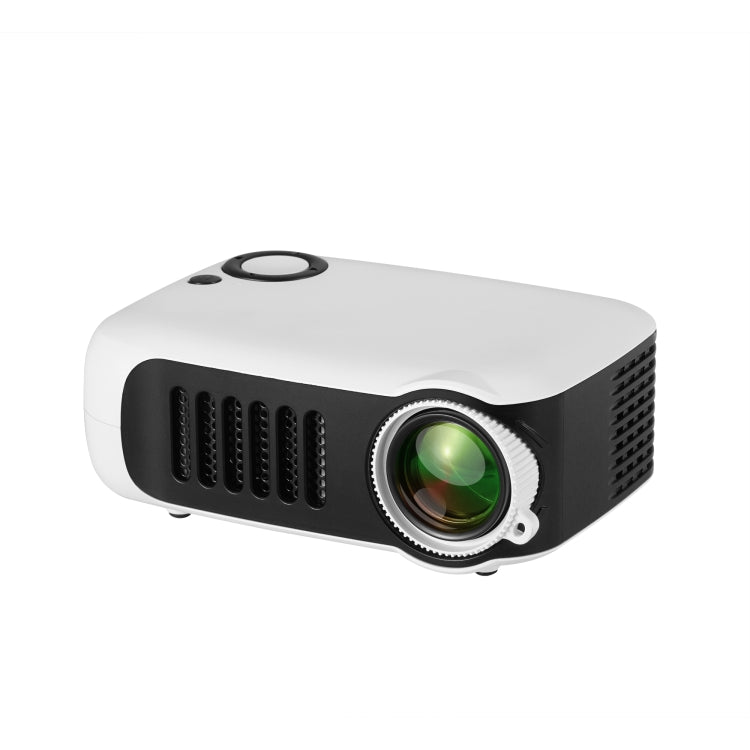 TRANSJEE A2000 320x240P 1000 ANSI Lumens Mini Home Theater HD Digital Projector, Plug Type: UK Plug(White) - Mini Projector by buy2fix | Online Shopping UK | buy2fix