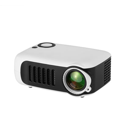 TRANSJEE A2000 320x240P 1000 ANSI Lumens Mini Home Theater HD Digital Projector, Plug Type: UK Plug(White) - Mini Projector by buy2fix | Online Shopping UK | buy2fix