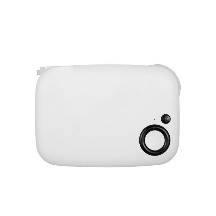 TRANSJEE A2000 320x240P 1000 ANSI Lumens Mini Home Theater HD Digital Projector, Plug Type: UK Plug(White) - Mini Projector by buy2fix | Online Shopping UK | buy2fix