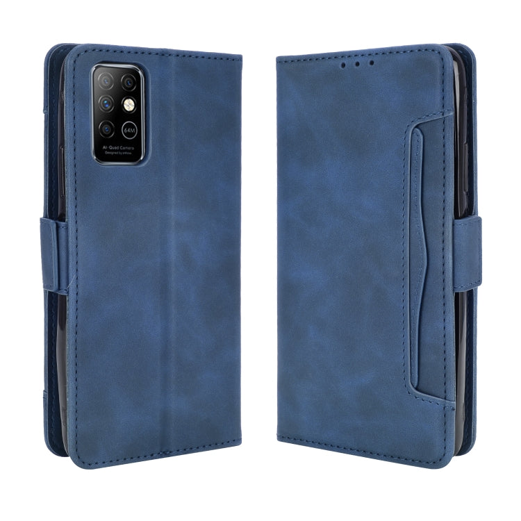 For Infinix Note 8 / X692 Wallet Style Skin Feel Calf Pattern Leather Case with Separate Card Slots(Blue) - Infinix Cases by buy2fix | Online Shopping UK | buy2fix