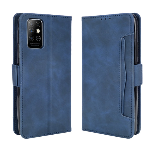 For Infinix Note 8 / X692 Wallet Style Skin Feel Calf Pattern Leather Case with Separate Card Slots(Blue) - Infinix Cases by buy2fix | Online Shopping UK | buy2fix