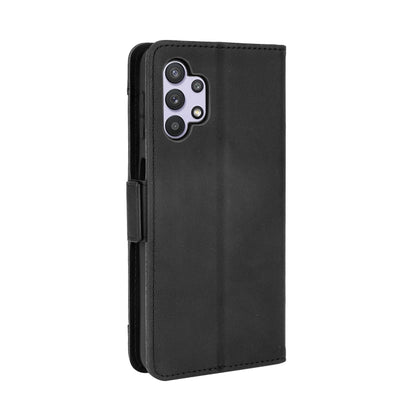 For Samsung Galaxy A32 5G Wallet Style Skin Feel Calf Pattern Leather Case with Separate Card Slots(Black) by buy2fix