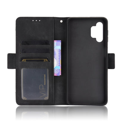 For Samsung Galaxy A32 5G Wallet Style Skin Feel Calf Pattern Leather Case with Separate Card Slots(Black) by buy2fix