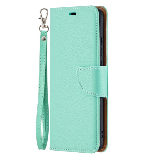 For Samsung Galaxy A02s (EU Version) Litchi Texture Pure Color Horizontal Flip Leather Case with Holder & Card Slots & Wallet & Lanyard(Green) by buy2fix