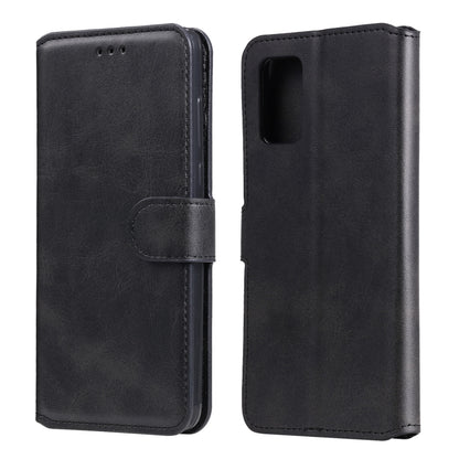For Samsung Galaxy A02s (EU Version) Classic Calf Texture PU + TPU Horizontal Flip Leather Case with Holder & Card Slots & Wallet(Black) by buy2fix