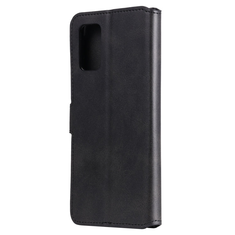 For Samsung Galaxy A02s (EU Version) Classic Calf Texture PU + TPU Horizontal Flip Leather Case with Holder & Card Slots & Wallet(Black) by buy2fix