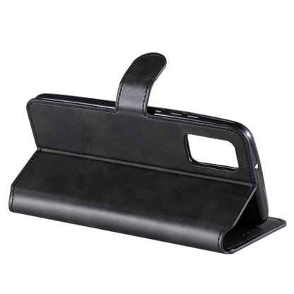 For Samsung Galaxy A02s (EU Version) Classic Calf Texture PU + TPU Horizontal Flip Leather Case with Holder & Card Slots & Wallet(Black) by buy2fix