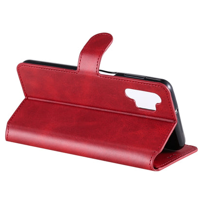 For Samsung Galaxy A32 5G Classic Calf Texture PU + TPU Horizontal Flip Leather Case with Holder & Card Slots & Wallet(Red) by buy2fix