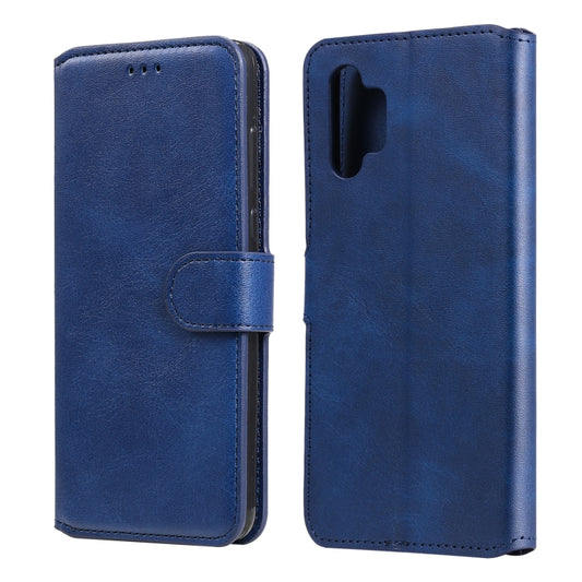 For Samsung Galaxy A32 5G Classic Calf Texture PU + TPU Horizontal Flip Leather Case with Holder & Card Slots & Wallet(Blue) by buy2fix