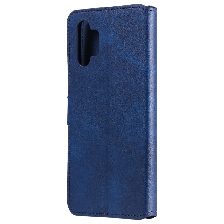 For Samsung Galaxy A32 5G Classic Calf Texture PU + TPU Horizontal Flip Leather Case with Holder & Card Slots & Wallet(Blue) by buy2fix