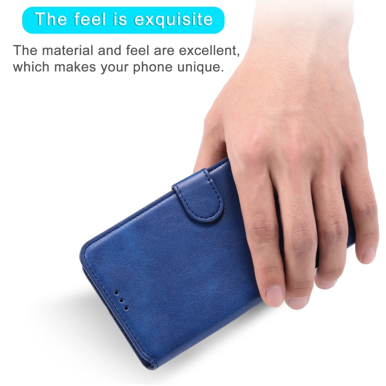 For Samsung Galaxy A32 5G Classic Calf Texture PU + TPU Horizontal Flip Leather Case with Holder & Card Slots & Wallet(Blue) by buy2fix