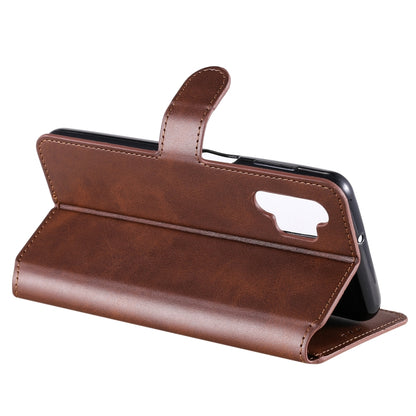 For Samsung Galaxy A32 5G Classic Calf Texture PU + TPU Horizontal Flip Leather Case with Holder & Card Slots & Wallet(Brown) by buy2fix