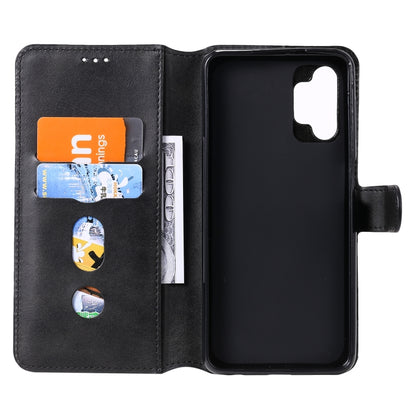 For Samsung Galaxy A32 5G Classic Calf Texture PU + TPU Horizontal Flip Leather Case with Holder & Card Slots & Wallet(Black) by buy2fix