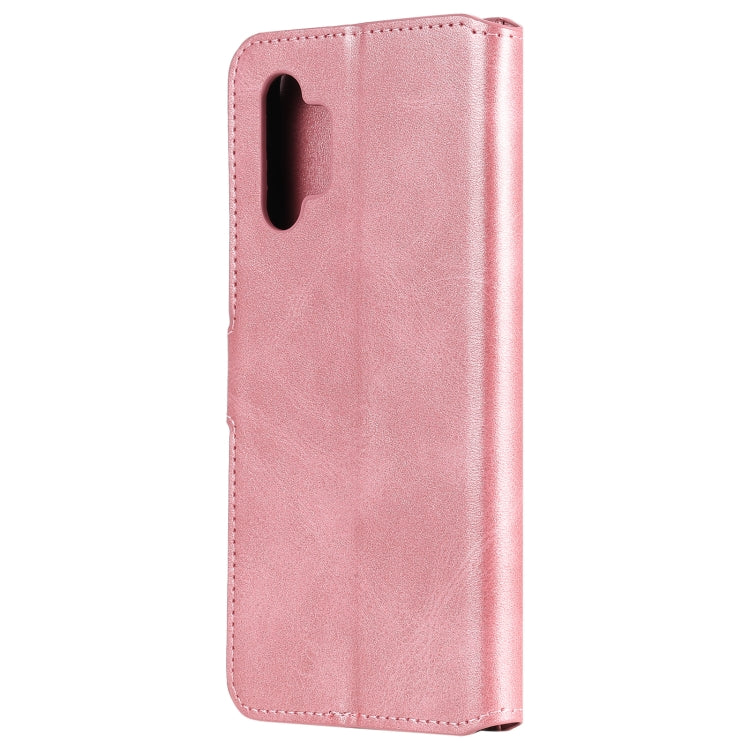 For Samsung Galaxy A32 5G Classic Calf Texture PU + TPU Horizontal Flip Leather Case with Holder & Card Slots & Wallet(Rose Gold) by buy2fix