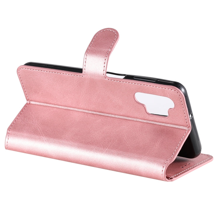 For Samsung Galaxy A32 5G Classic Calf Texture PU + TPU Horizontal Flip Leather Case with Holder & Card Slots & Wallet(Rose Gold) by buy2fix