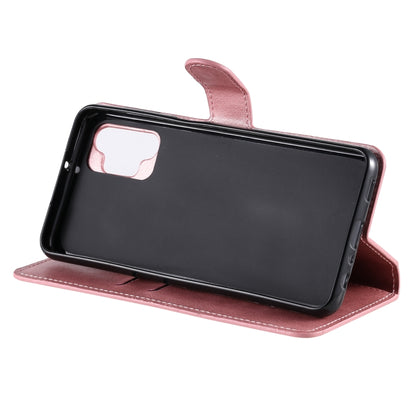 For Samsung Galaxy A32 5G Classic Calf Texture PU + TPU Horizontal Flip Leather Case with Holder & Card Slots & Wallet(Rose Gold) by buy2fix