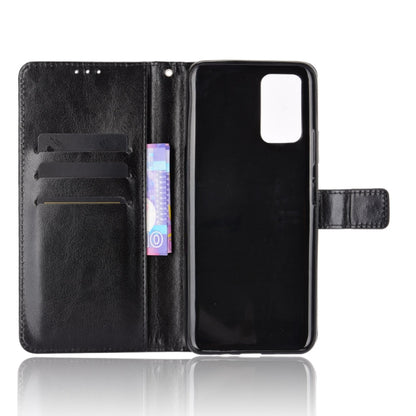 For Infinix Note 8 / X692 Retro Crazy Horse Texture Horizontal Flip Leather Case with Holder & Card Slots & Lanyard(Black) - Infinix Cases by buy2fix | Online Shopping UK | buy2fix