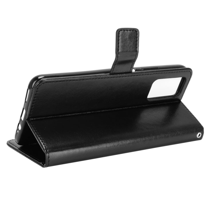 For Infinix Note 8 / X692 Retro Crazy Horse Texture Horizontal Flip Leather Case with Holder & Card Slots & Lanyard(Black) - Infinix Cases by buy2fix | Online Shopping UK | buy2fix