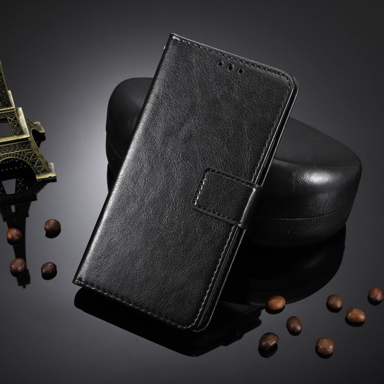 For Infinix Note 8 / X692 Retro Crazy Horse Texture Horizontal Flip Leather Case with Holder & Card Slots & Lanyard(Black) - Infinix Cases by buy2fix | Online Shopping UK | buy2fix