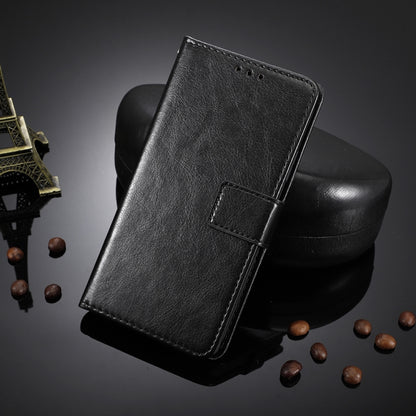 For Infinix Note 8 / X692 Retro Crazy Horse Texture Horizontal Flip Leather Case with Holder & Card Slots & Lanyard(Black) - Infinix Cases by buy2fix | Online Shopping UK | buy2fix