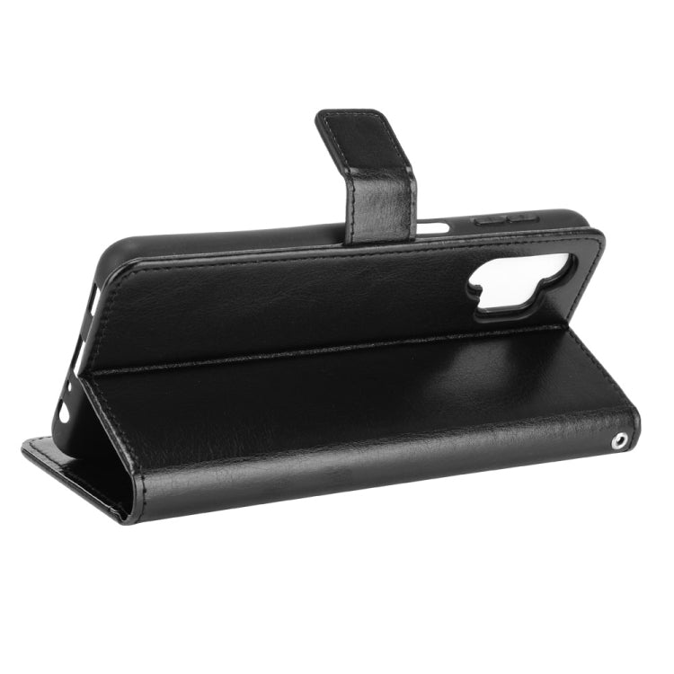 For Samsung Galaxy A32 5G Retro Crazy Horse Texture Horizontal Flip Leather Case with Holder & Card Slots & Lanyard(Black) by buy2fix