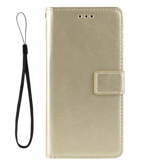For ZTE Axon 20 5G / Axon 20 4G Retro Crazy Horse Texture Horizontal Flip Leather Case with Holder & Card Slots & Lanyard(Gold) - ZTE Cases by buy2fix | Online Shopping UK | buy2fix