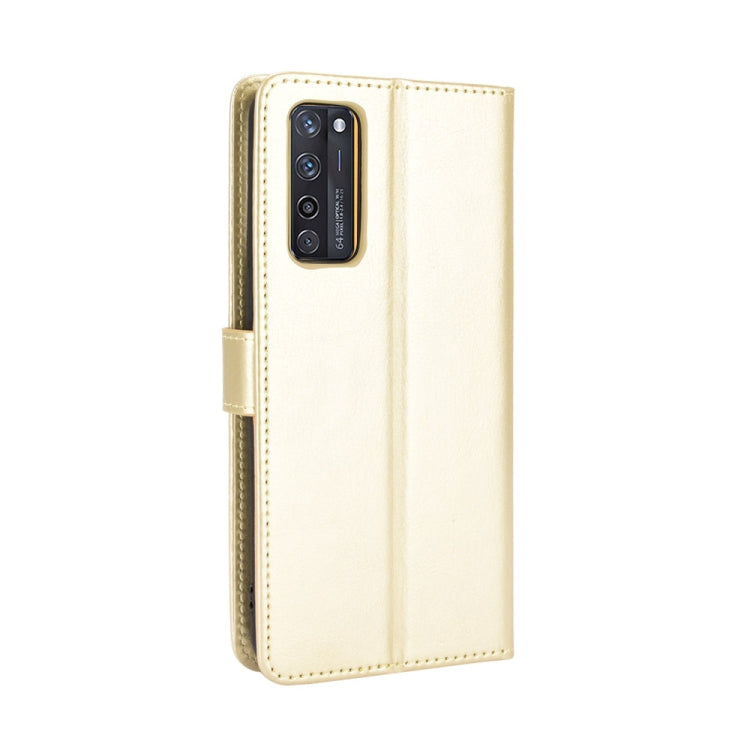 For ZTE Axon 20 5G / Axon 20 4G Retro Crazy Horse Texture Horizontal Flip Leather Case with Holder & Card Slots & Lanyard(Gold) - ZTE Cases by buy2fix | Online Shopping UK | buy2fix