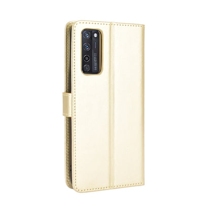 For ZTE Axon 20 5G / Axon 20 4G Retro Crazy Horse Texture Horizontal Flip Leather Case with Holder & Card Slots & Lanyard(Gold) - ZTE Cases by buy2fix | Online Shopping UK | buy2fix