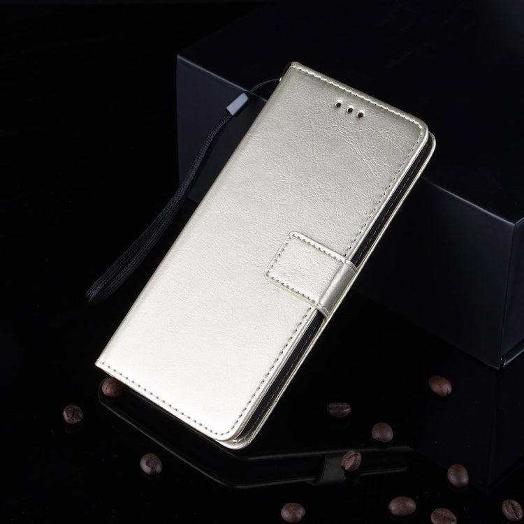 For ZTE Axon 20 5G / Axon 20 4G Retro Crazy Horse Texture Horizontal Flip Leather Case with Holder & Card Slots & Lanyard(Gold) - ZTE Cases by buy2fix | Online Shopping UK | buy2fix