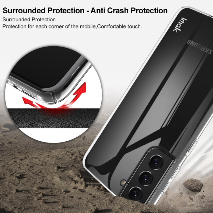 For Samsung Galaxy S21 Plus 5G IMAK Wing II Wear-resisting Crystal Protective Case - Galaxy S21+ 5G Cases by imak | Online Shopping UK | buy2fix