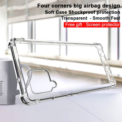 For Samsung Galaxy A42 5G IMAK All-inclusive Shockproof Airbag TPU Case with Screen Protector(Transparent) by imak