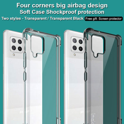 For Samsung Galaxy A42 5G IMAK All-inclusive Shockproof Airbag TPU Case with Screen Protector(Transparent) by imak