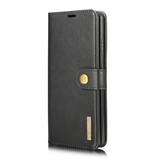 For Samsung Galaxy S21 Ultra 5G DG.MING Crazy Horse Texture Flip Detachable Magnetic Leather Case with Holder & Card Slots & Wallet(Black) - Galaxy S21 Ultra 5G Cases by DG.MING | Online Shopping UK | buy2fix