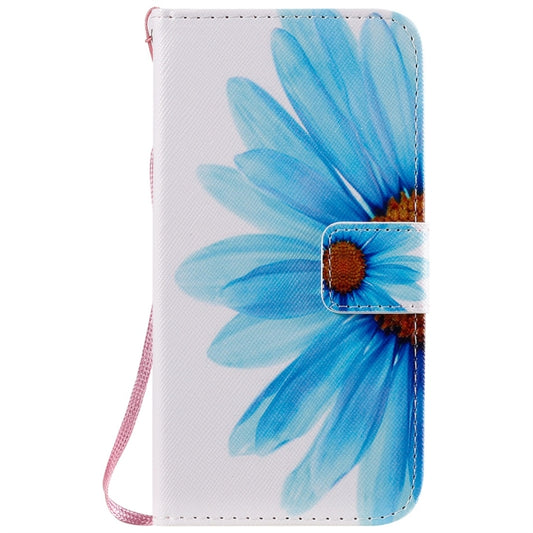 For iPhone 11 Pro Painted Pattern Horizontal Flip Leather Case, with Wallet & Holder & Card Slots & Lanyard(Sunflower) - iPhone 11 Pro Cases by buy2fix | Online Shopping UK | buy2fix