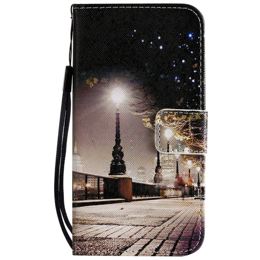 For iPhone 11 Pro Painted Pattern Horizontal Flip Leather Case, with Wallet & Holder & Card Slots & Lanyard(Cityscape) - iPhone 11 Pro Cases by buy2fix | Online Shopping UK | buy2fix