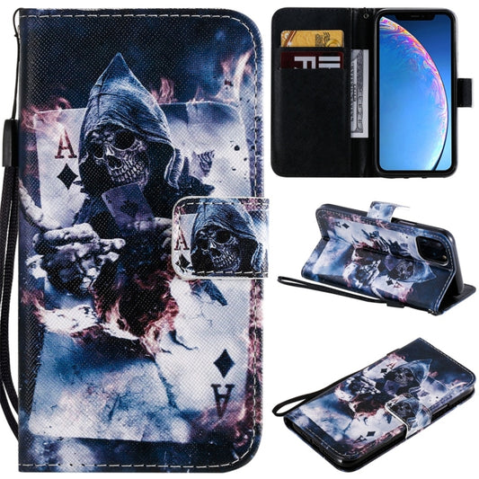 For iPhone 11 Pro Painted Pattern Horizontal Flip Leather Case, with Wallet & Holder & Card Slots & Lanyard(Magician) - iPhone 11 Pro Cases by buy2fix | Online Shopping UK | buy2fix