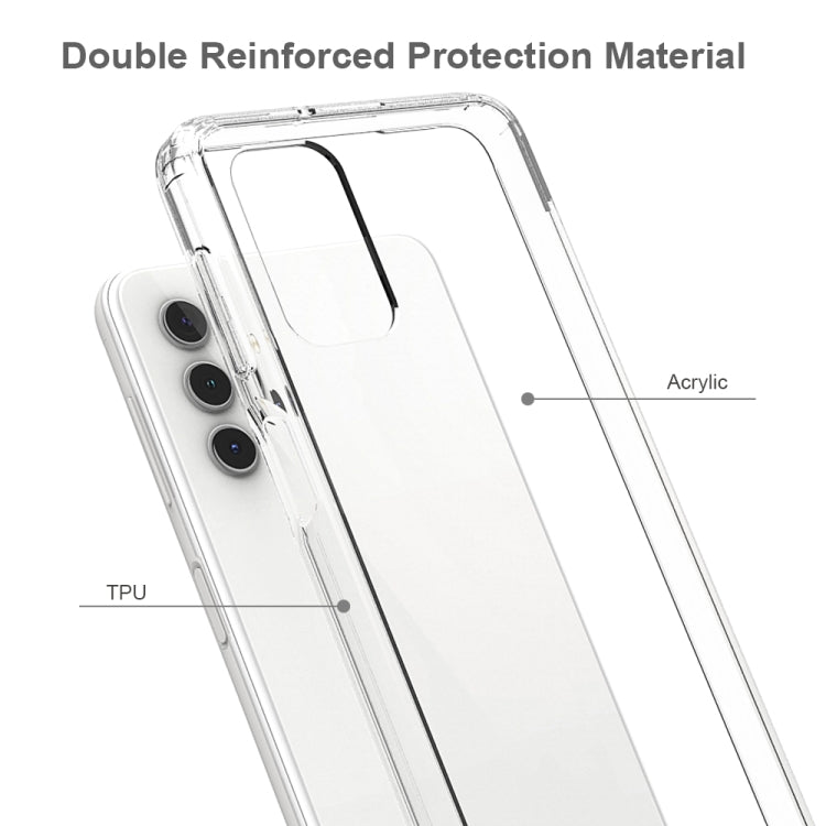 For Samsung Galaxy A32 5G Scratchproof TPU + Acrylic Protective Case(Transparent) by buy2fix