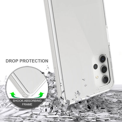 For Samsung Galaxy A32 5G Scratchproof TPU + Acrylic Protective Case(Transparent) by buy2fix
