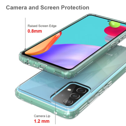 For Samsung Galaxy A52 5G / 4G Scratchproof TPU + Acrylic Protective Case(Transparent) by buy2fix