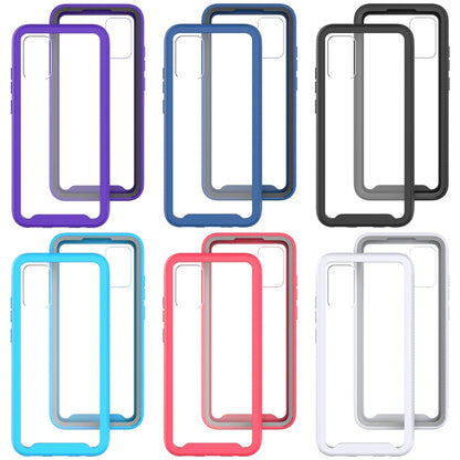 For Samsung Galaxy A02s (EU Version) Starry Sky Solid Color Series Shockproof PC + TPU Protective Case(White) by buy2fix