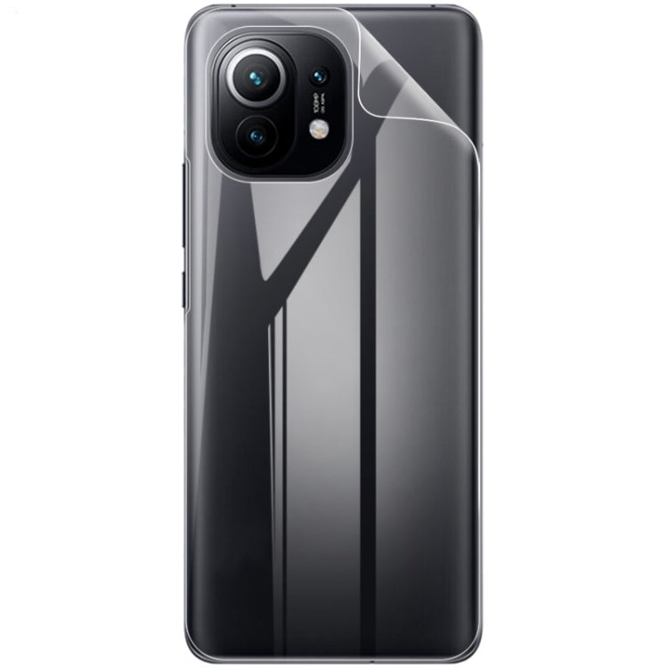 For Xiaomi Mi 11 5G 2 PCS IMAK 0.15mm Curved Full Screen Protector Hydrogel Film Back Protector -  by imak | Online Shopping UK | buy2fix