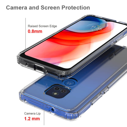 For Motorola Moto G Play (2021) Shockproof Scratchproof TPU + Acrylic Protective Case(White) - Motorola Cases by buy2fix | Online Shopping UK | buy2fix