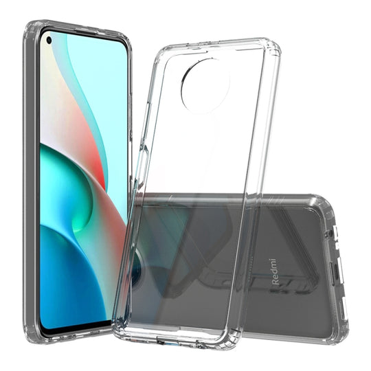 For Xiaomi Redmi Note 9T Shockproof Scratchproof TPU + Acrylic Protective Case(White)