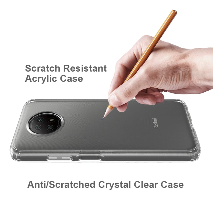 For Xiaomi Redmi Note 9T Shockproof Scratchproof TPU + Acrylic Protective Case(White) - Xiaomi Cases by buy2fix | Online Shopping UK | buy2fix
